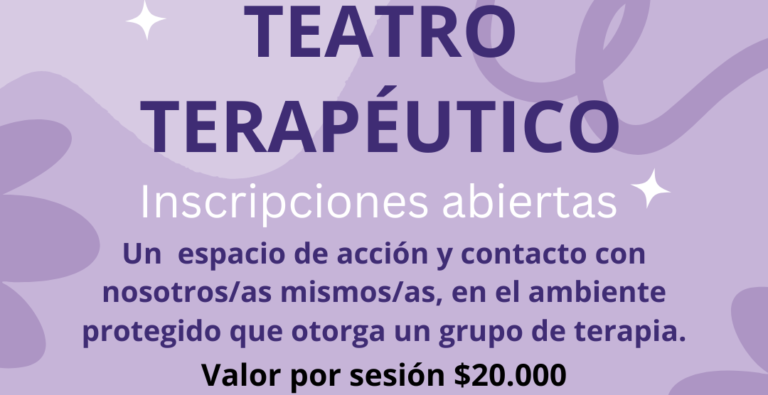 TEATRO TERAPÉUTICO