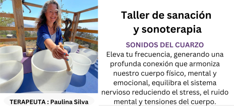 Taller de sanación y sonoterapia